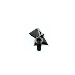Vantage Point Archery VPA Omega Broadhead, 100 grain, left bevel, no bleeders, designed for hunting and archery use