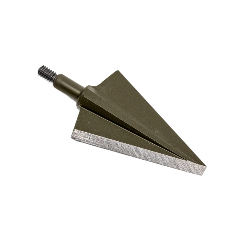 Vantage Point Archery 2-blade single bevel broadhead with premium steel, 125-grain, designed for hunting and target archery.