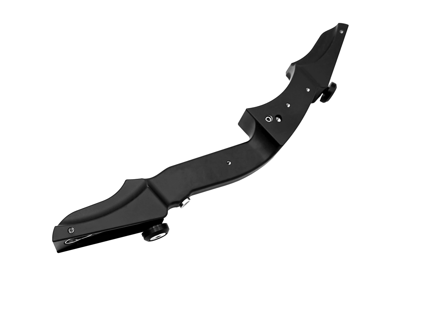 Left-handed Vantage Point Archery VPA Riser in OD Green, 13-inch, designed for archery bows and accessories.