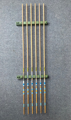 Vantage Point Archery Crest Rest in tan, designed to secure arrows on a bow for precise shooting and improved accuracy.